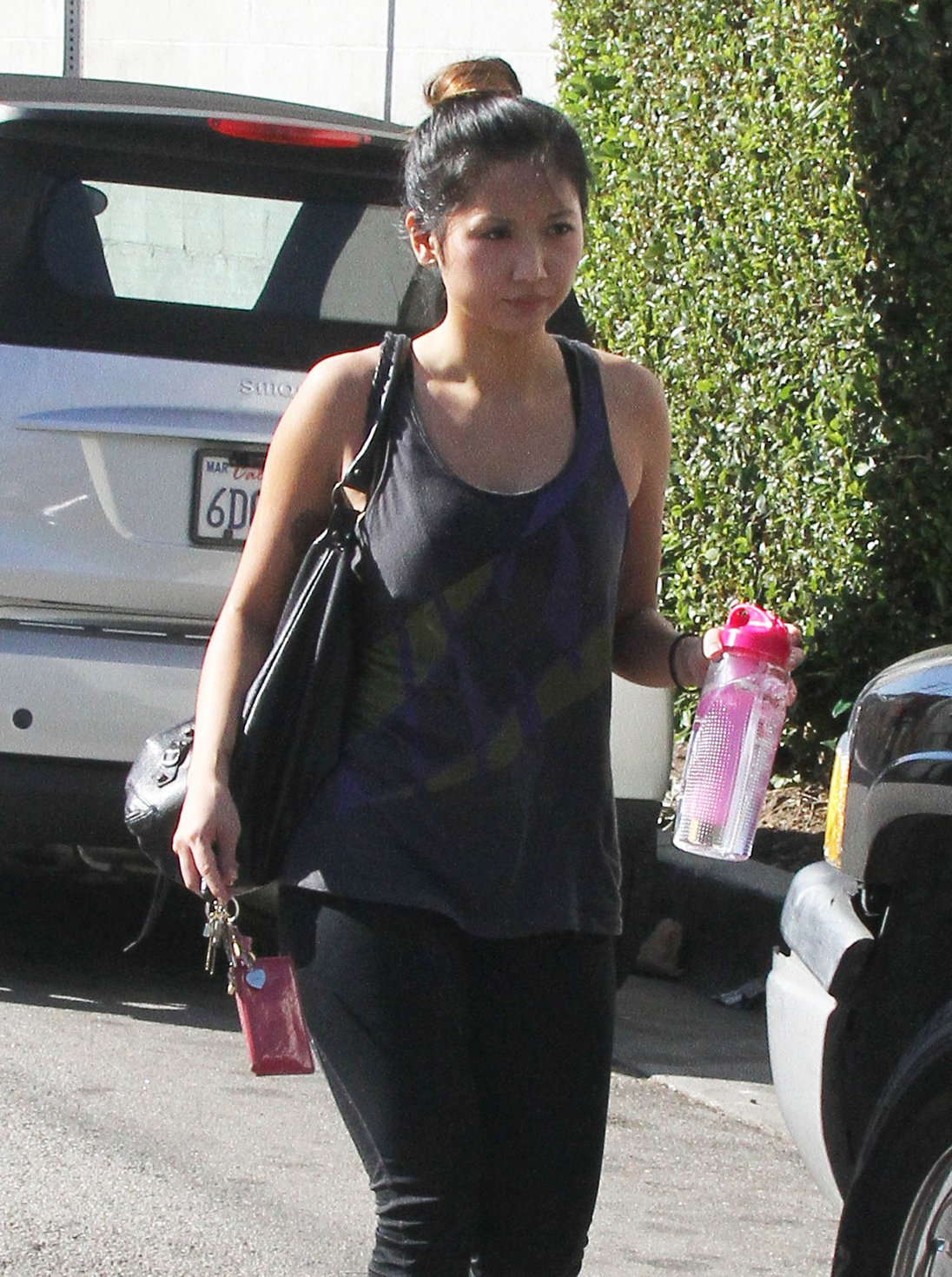 Brenda Song leaving gym in Studio City 11/6/12