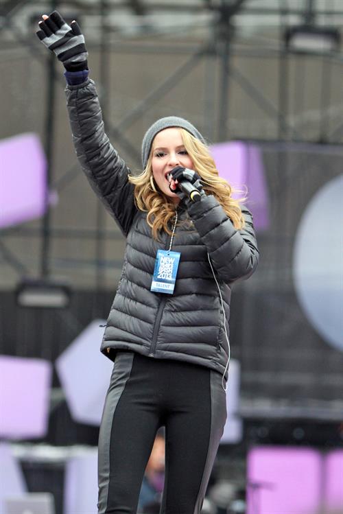 Bridgit Mendler soundcheck at CityTV in Toronto 12/31/12 