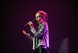 Bridgit Mendler Power 96.1's 2012 Jingle Ball at the Philips Arena in Atlanta 12/12/12 