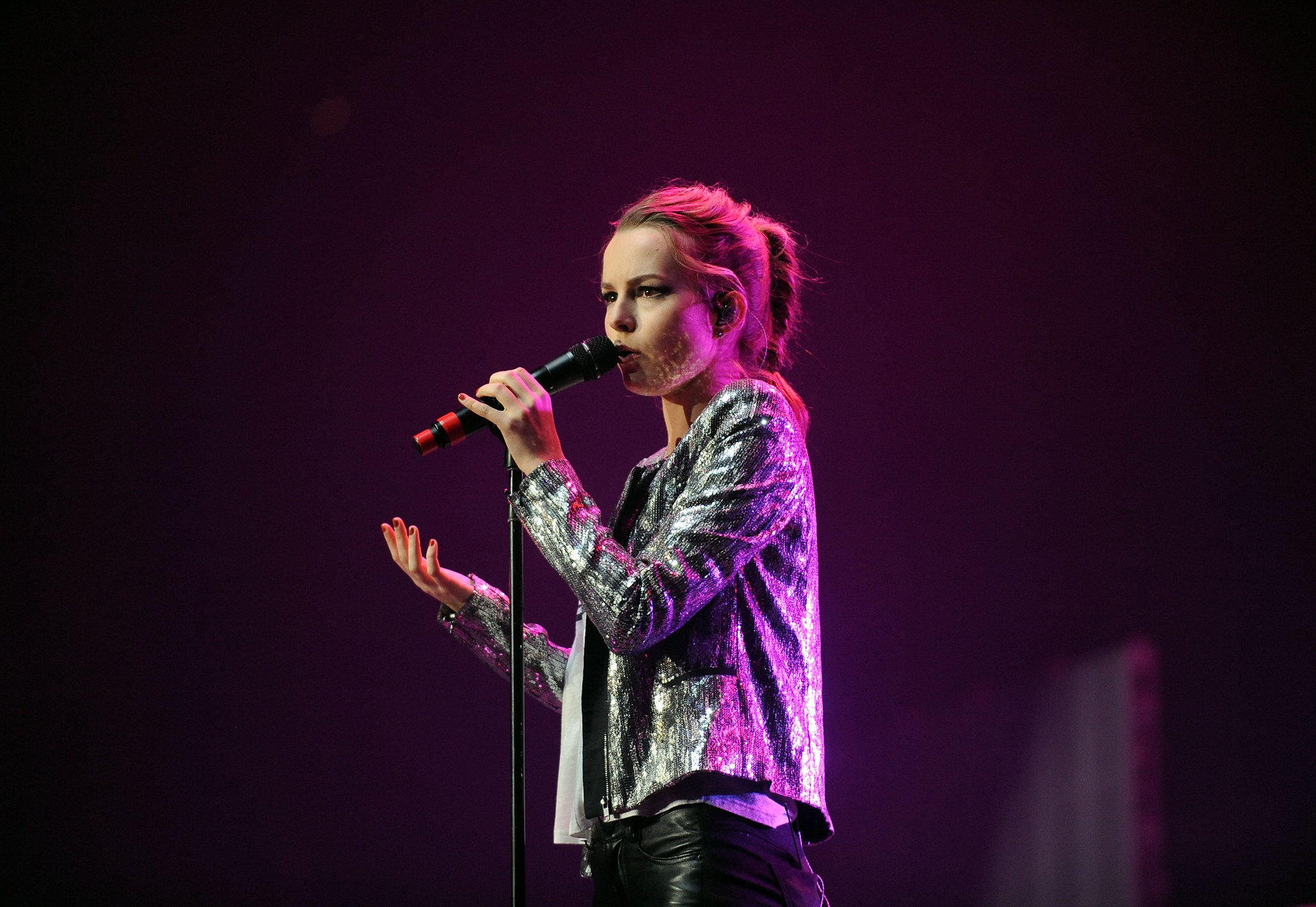 Bridgit Mendler Power 96.1's 2012 Jingle Ball at the Philips Arena in Atlanta 12/12/12 