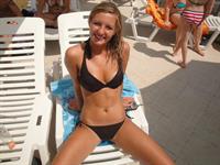 Anonymous in a bikini