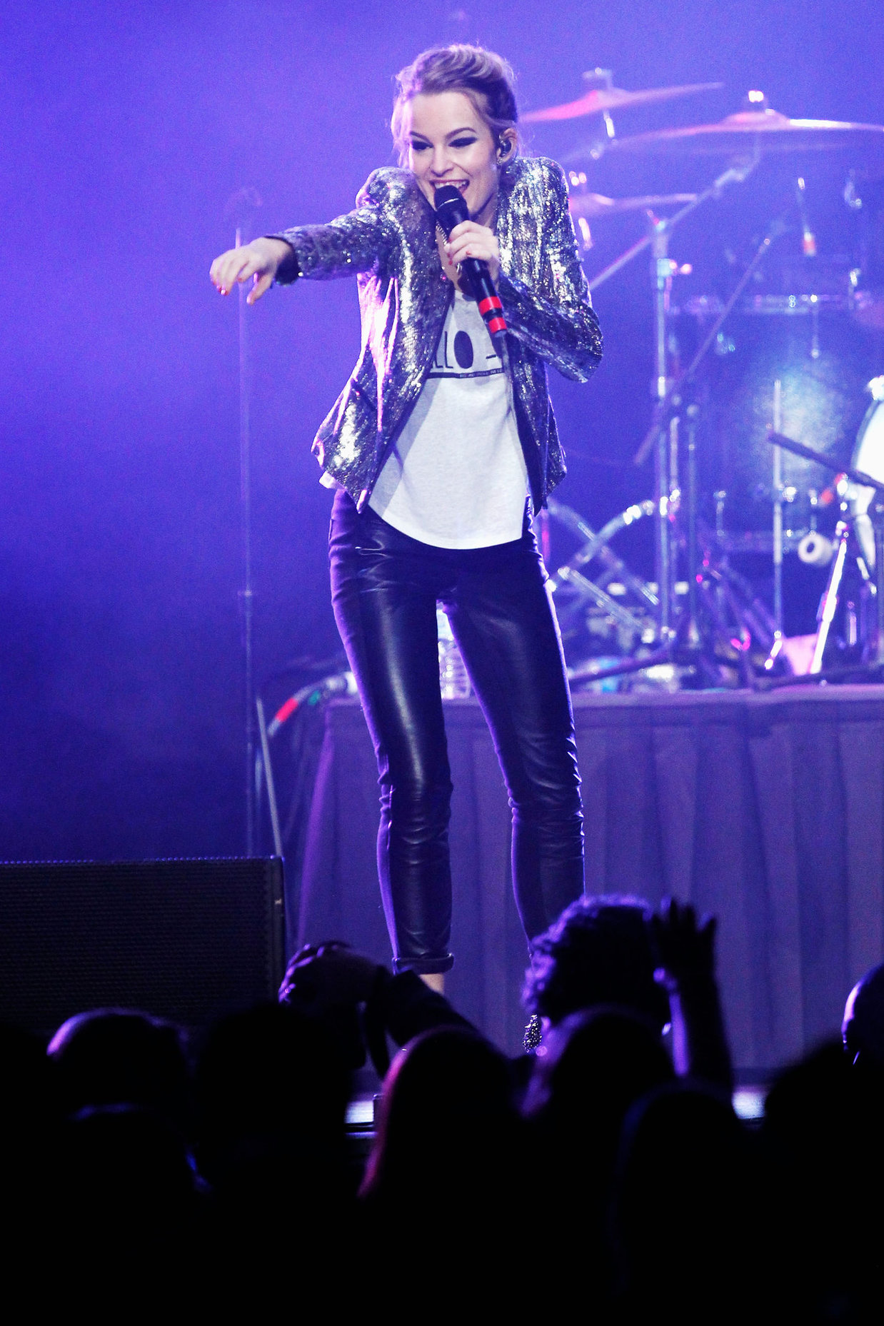 Bridgit Mendler Pictures Bridgit Mendler Power 96.1's 2012 Jingle Ball at the Philips Arena in Atlanta 12/12/12