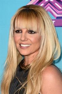 Britney Spears attends 'The Factor' Season Finale Press Conference at CBS Studios in L.A. - Dec. 17,2012 