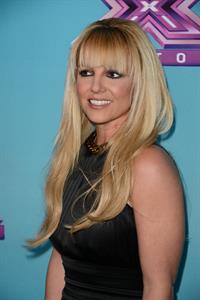 Britney Spears attends 'The Factor' Season Finale Press Conference at CBS Studios in L.A. - Dec. 17,2012 