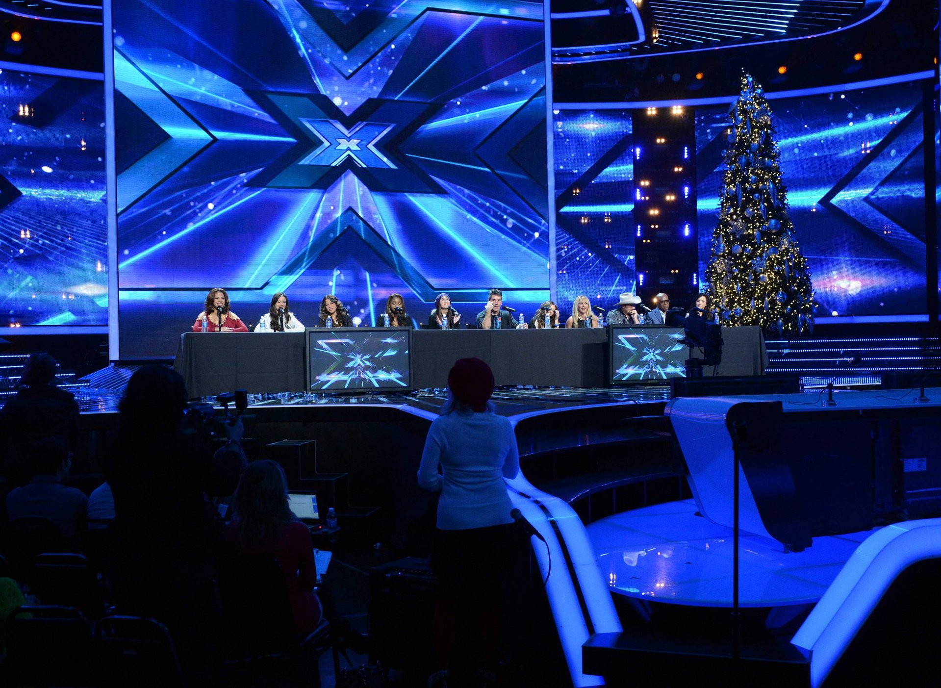 Britney Spears attends 'The Factor' Season Finale Press Conference at CBS Studios in L.A. - Dec. 17,2012 