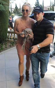 Britney Spears in LA 1/19/13  