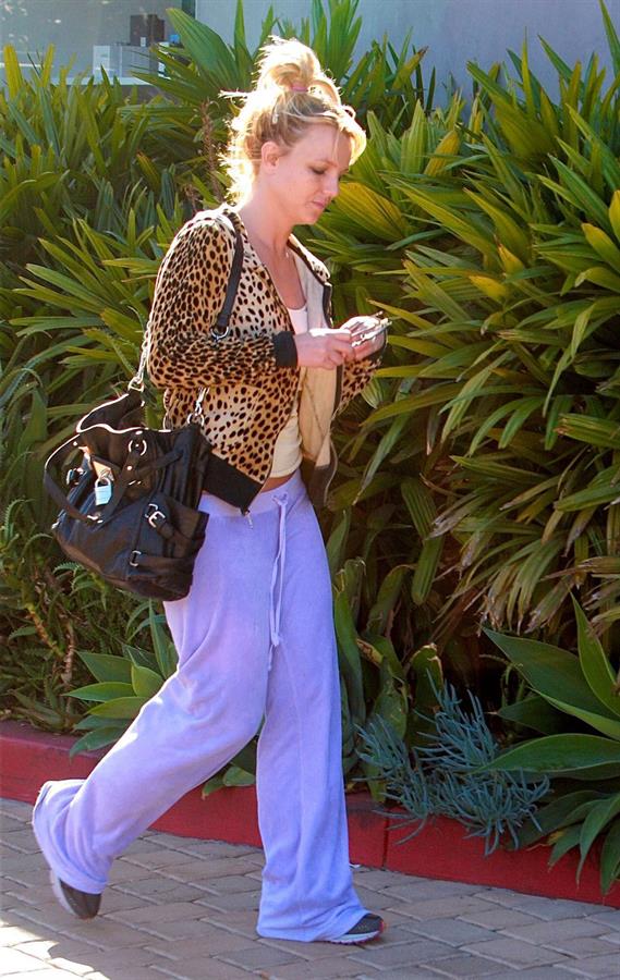 Britney Spears Leaving dance workout-studio in Santa Monica (November 13, 2012) 