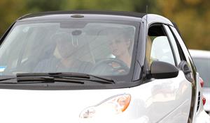 Britney Spears visits a Halloween store in Calabasas 10/7/12 