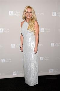 Britney Spears City of Hope Honor CEO Ben Malka with Spirit of Life Awards LA on October 10, 2012