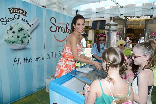 Brooke Burke - Dreyer's Slow Churned light ice cream's  A Reason to Smile  in Oakland (June 6, 2012)