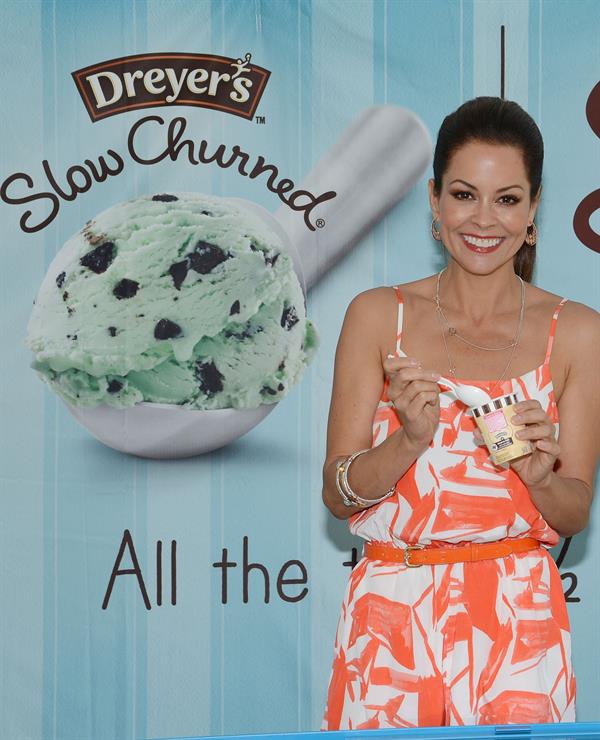 Brooke Burke - Dreyer's Slow Churned light ice cream's  A Reason to Smile  in Oakland (June 6, 2012)