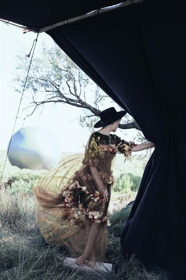 Carey Mulligan - Peter Lindbergh Photoshoot For Vogue 