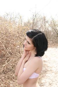 Neon Lynxie in lingerie