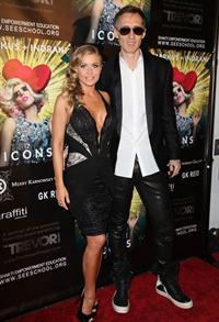 Carmen Electra Marcus & Indrani Icon book launch in LA 10.01.13 