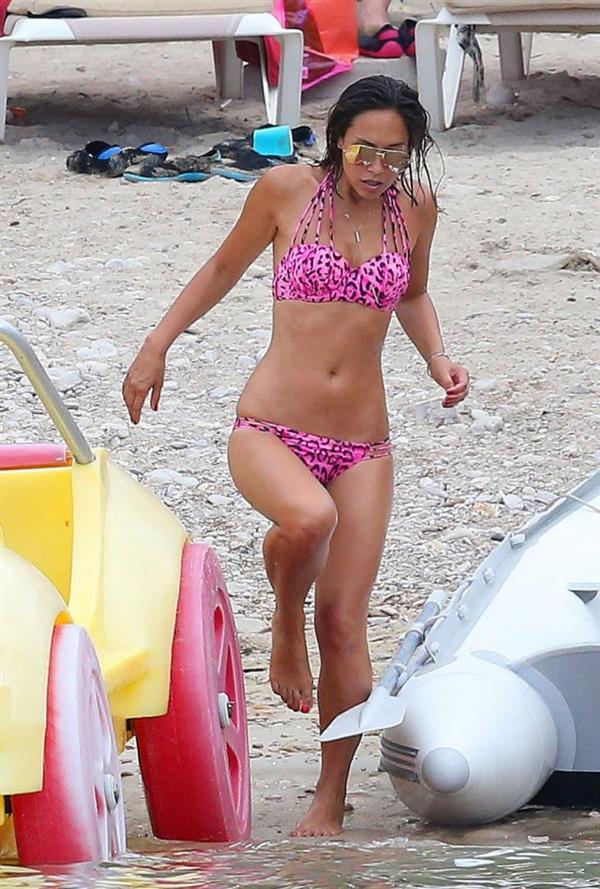 Myleene Klass in a bikini