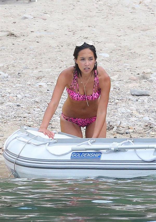 Myleene Klass in a bikini