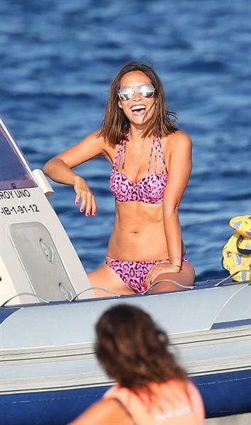 Myleene Klass in a bikini