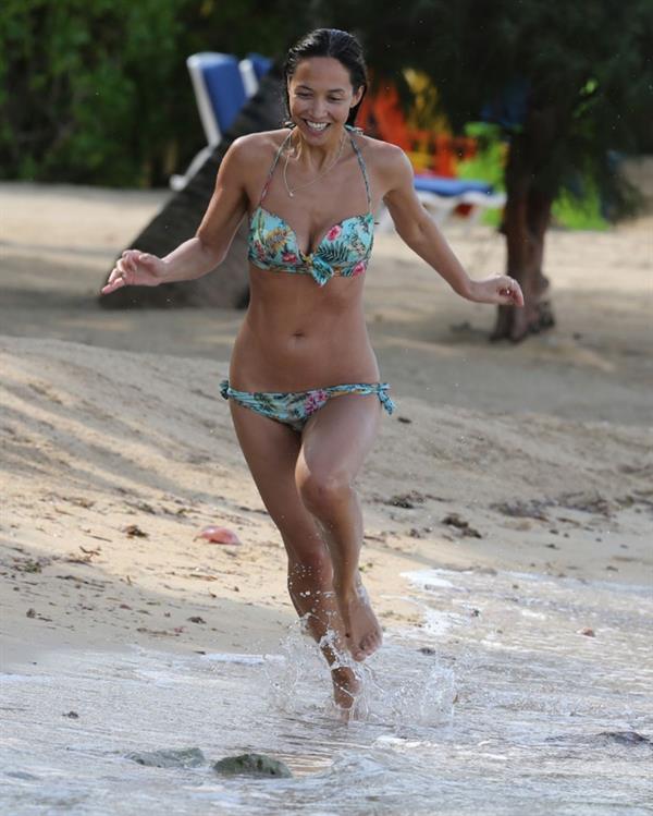 Myleene Klass in a bikini