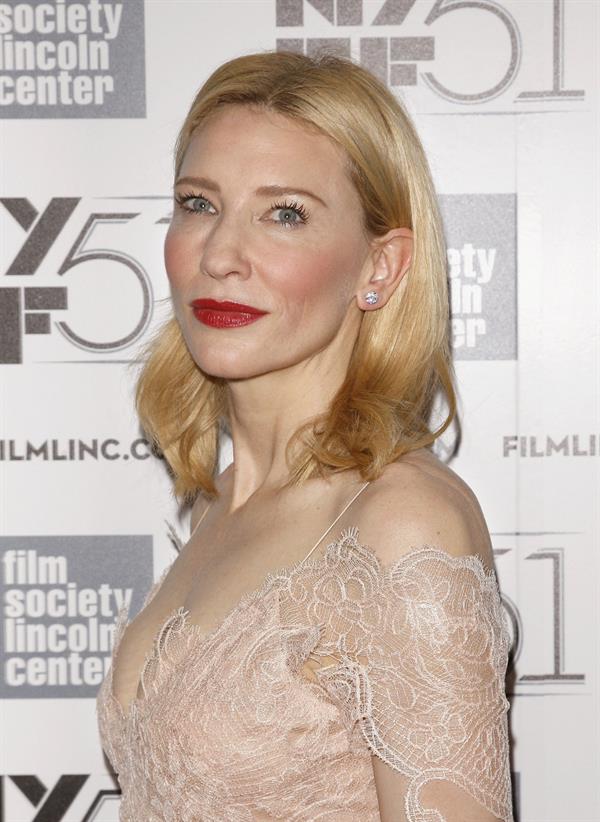 Cate Blanchett Gala Tribute To Cate Blanchett at 51st New York Film Festival on Oct. 2, 2013 