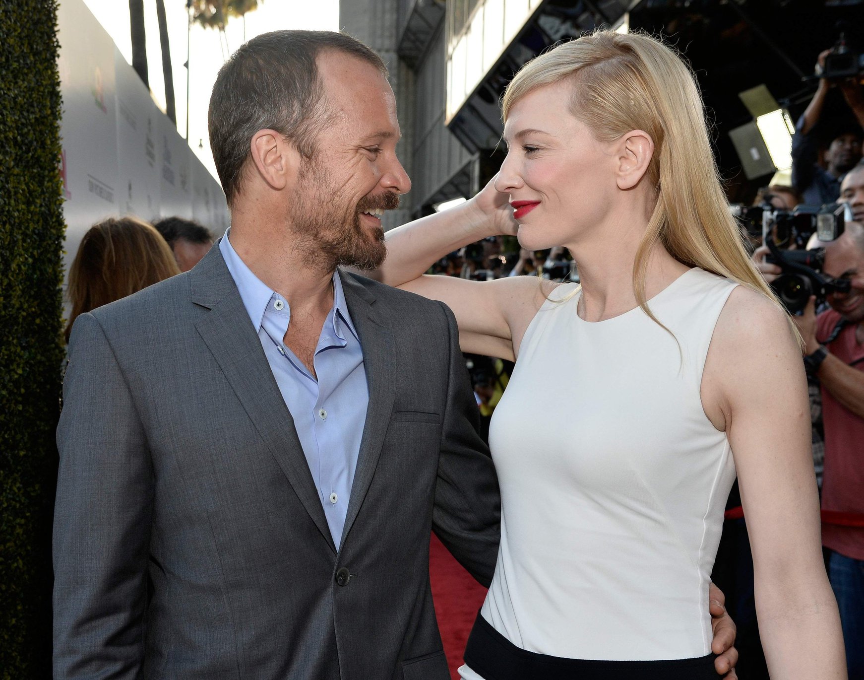Cate Blanchett attends the Premiere of 'Blue Jasmine' at the AMPAS Samuel Goldwyn Theater July 24, 2013 