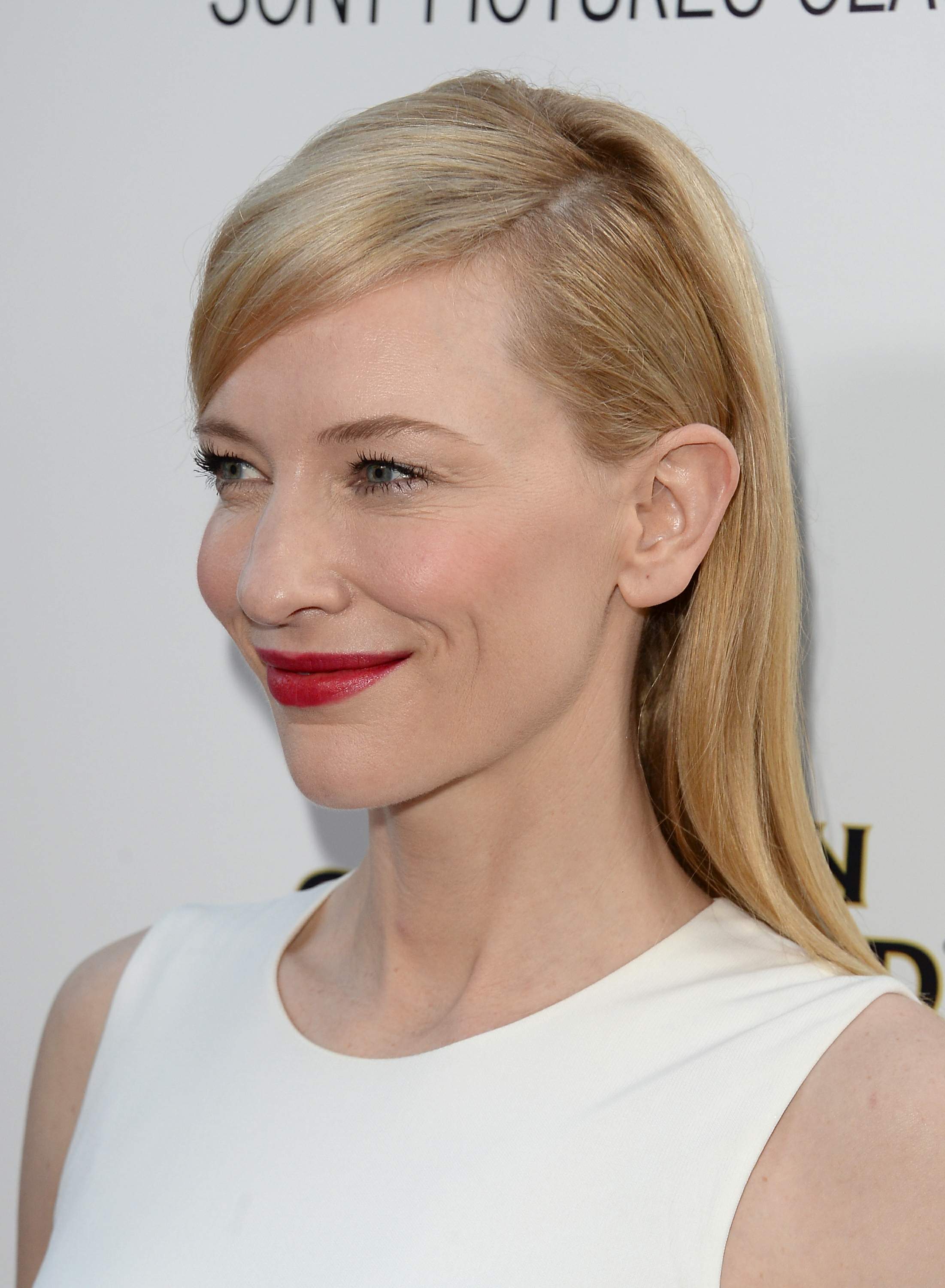 Cate Blanchett attends the Premiere of 'Blue Jasmine' at the AMPAS Samuel Goldwyn Theater July 24, 2013 