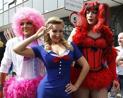 Catherine Tyldesley - Manchester Pride - August 25, 2012