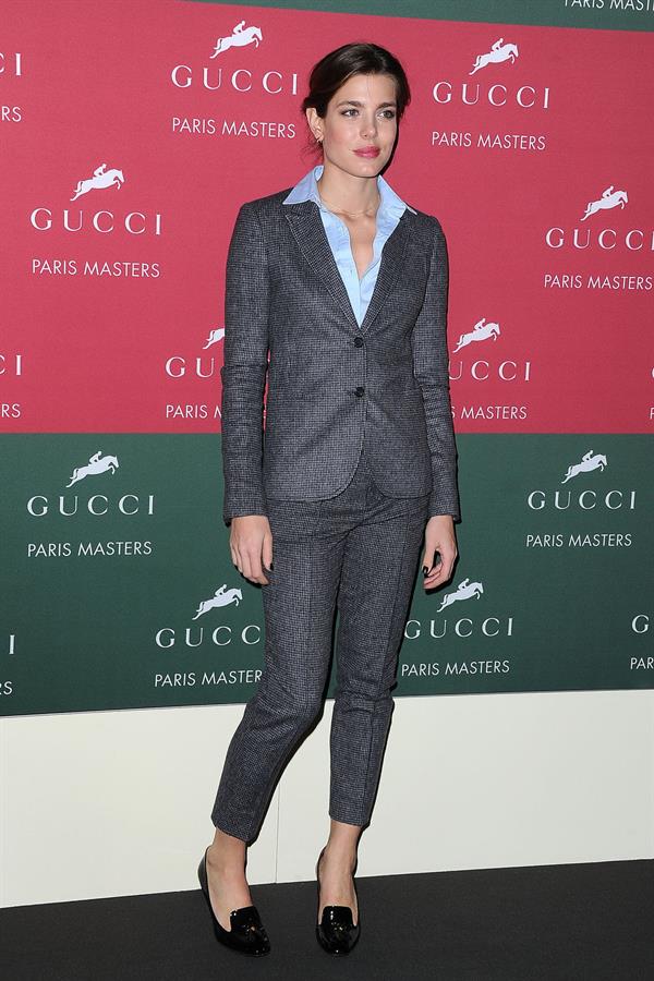 Charlotte Casiraghi Gucci Paris Masters 2012 - Day 3 (Dec 2, 2012) 