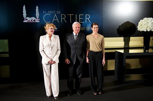 Charlotte Casiraghi Attends 'El Arte de Cartier' Ehibition Opening in Madrid (Oct 22, 2012) 