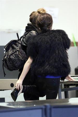 Cheryl Cole at LA Airport in Los Angeles 11/30/12 