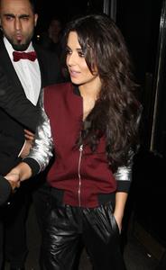 Cheryl Cole at the Rose Club in London 12/20/12 