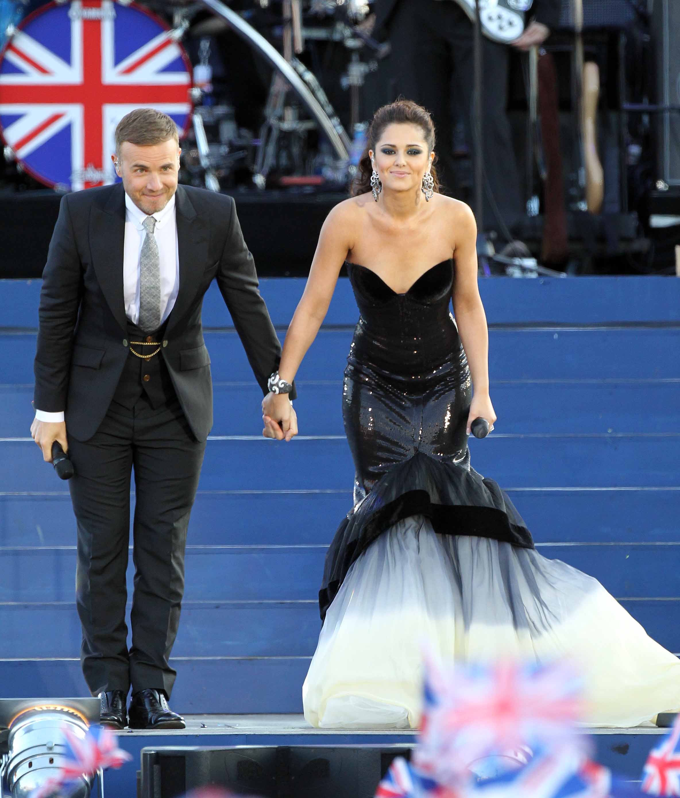 Cheryl Fernandez-Versini Pictures Cheryl Tweedy Cole - Performing at Queen Diamond Jubilee Concert in London, June 4, 2012