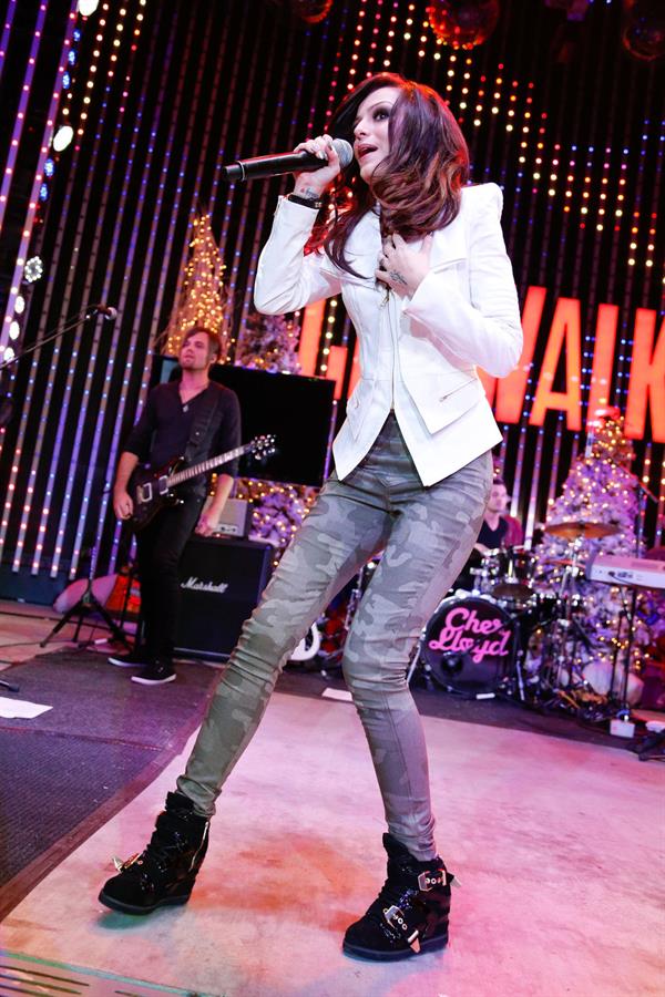 Cher Lloyd Towers Black Friday Concert in Universal City 11/23/12 