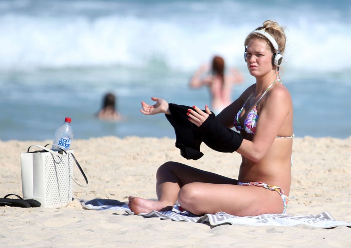 Erin Heatherton in a bikini