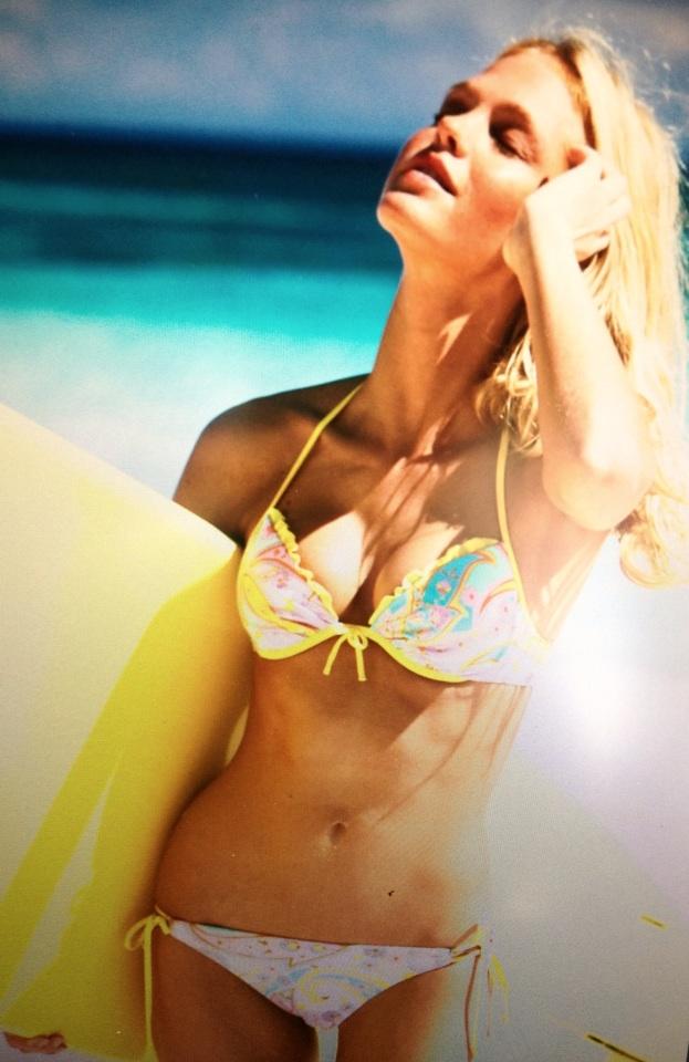 Erin Heatherton in a bikini