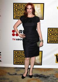 Christina Hendricks Critics Choice Television Awards luncheon at Beverly Hills Hotel on June 20, 2011 