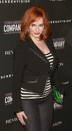 Christina Hendricks Company premiere in New York on June 8, 2011