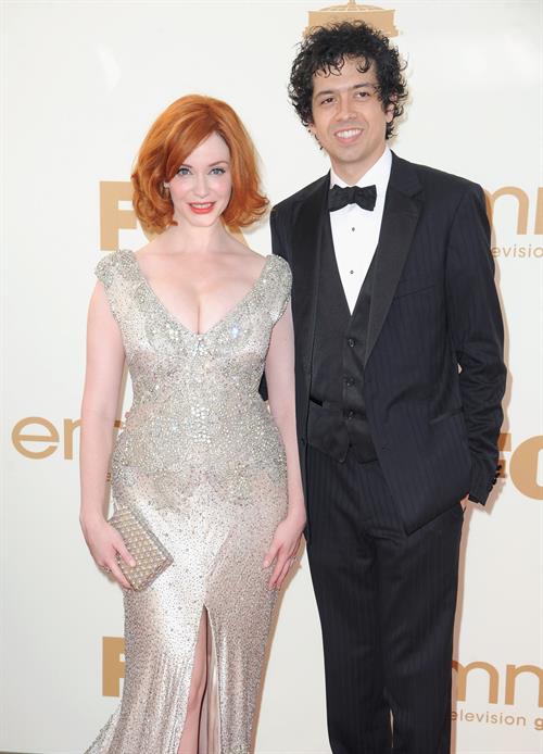 Christina Hendricks 63rd Primetime Emmy Awards on September 18, 2011