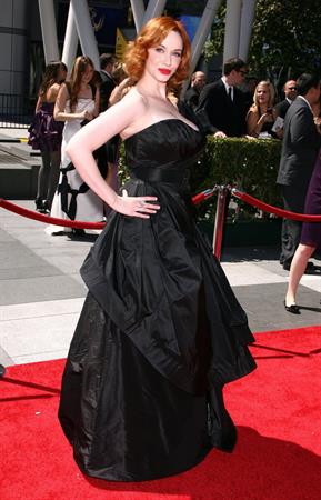 Christina Hendricks 62nd Creative Emmy Awards in Los Angeles on August 21, 2010 