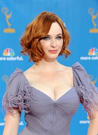 Christina Hendricks at the 62nd Annual Primetime Emmy Awards on August 29, 2010 