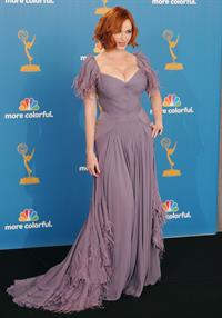 Christina Hendricks at the 62nd Annual Primetime Emmy Awards on August 29, 2010 