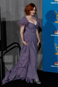 Christina Hendricks at the 62nd Annual Primetime Emmy Awards on August 29, 2010 