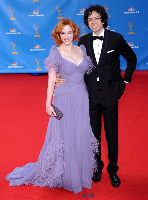 Christina Hendricks at the 62nd Annual Primetime Emmy Awards on August 29, 2010 