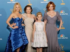 Christina Hendricks at the 62nd Annual Primetime Emmy Awards on August 29, 2010 