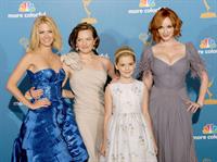 Christina Hendricks at the 62nd Annual Primetime Emmy Awards on August 29, 2010 