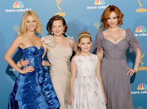 Christina Hendricks at the 62nd Annual Primetime Emmy Awards on August 29, 2010 