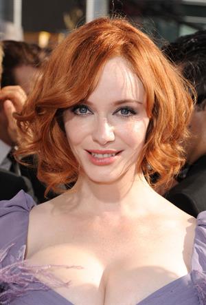 Christina Hendricks at the 62nd Annual Primetime Emmy Awards on August 29, 2010 