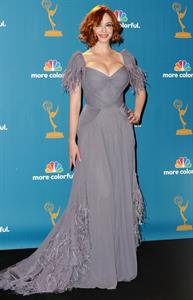 Christina Hendricks at the 62nd Annual Primetime Emmy Awards on August 29, 2010 