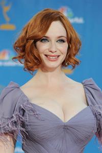 Christina Hendricks at the 62nd Annual Primetime Emmy Awards on August 29, 2010 