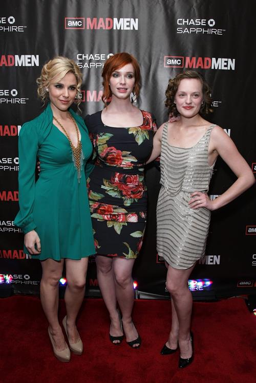 Christina Hendricks Mad Men Season 4 Finale screening at the 21 Club on October 17, 2010 