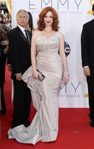 Christina Hendricks - 64th Primetime Emmys Nokia Theatre LA Sept 23 2012